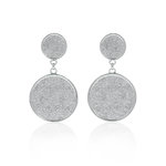 DIAMOND - These fabulous earrings in rodhium bring a special light to your face. - A.Z. Bigiotterie
