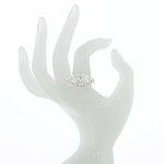 KRISTEL - KRISTEL is a ring made of light gold and crystals and it's perfect to shine during the day and during the night and it has the power to give light and to save every look!

Size from 9 to 25. - A.Z. Bigiotterie