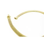 TUBE - A rigid chain choker made of light gold: an evergreen that is always trendy! - A.Z. Bigiotterie