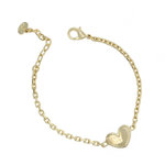 SHAPE OF MY HEART - Are you look for a gift idea? You found it! A nice bracelet perfect to be gifted.
Available in light gold or rose gold. - A.Z. Bigiotterie